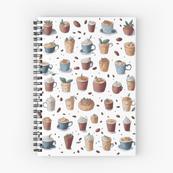 Item preview, Different Types of Hot Beverages - Coffee Pattern designed and sold by TGAL2.
