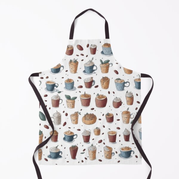 Item preview, Different Types of Hot Beverages - Coffee Pattern designed and sold by TGAL2.