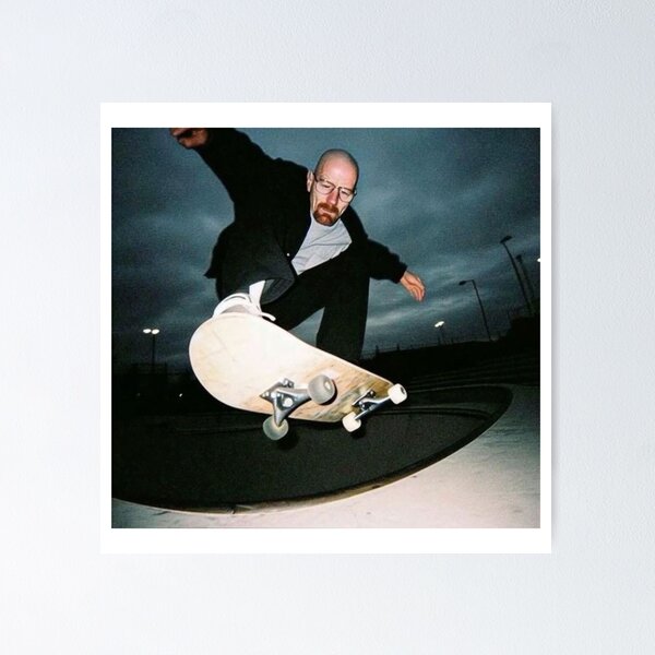 Item preview, Walter White Skateboarding  designed and sold by teaisfantastic.