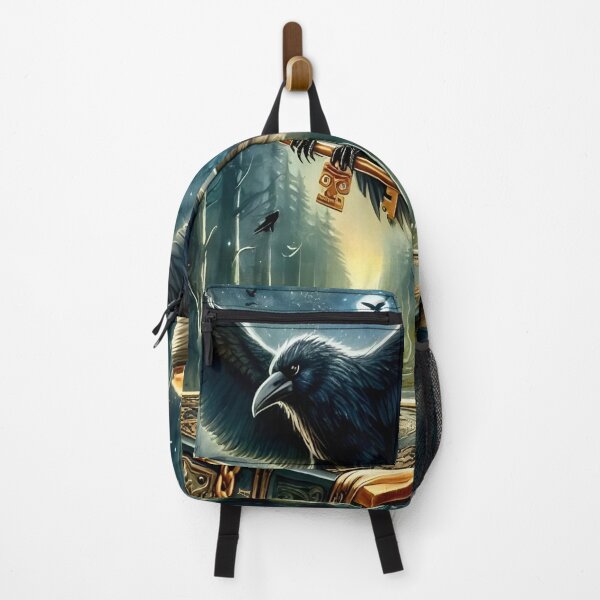 Item preview, Raven's Flight to Unlock the Sacred Book designed and sold by AdoraClips.