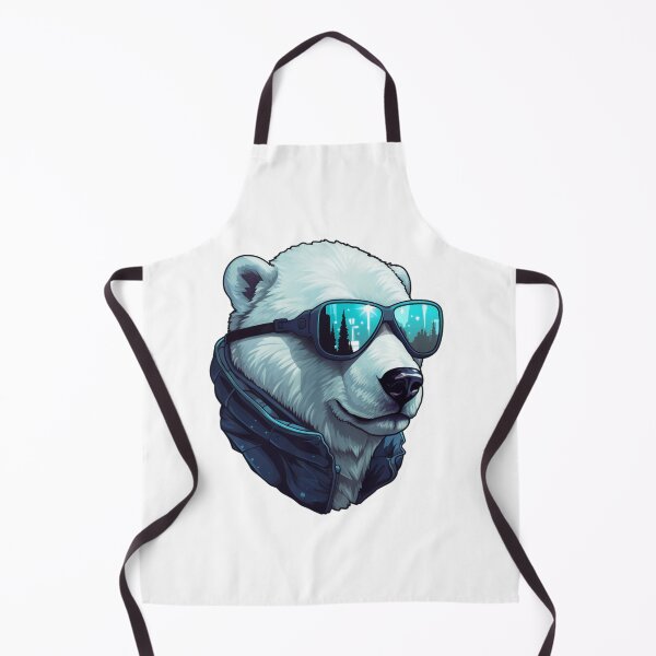 Item preview, Cyber Polar Bear // Polar Bear // Cool Animal // Cyber Animal // Future Animal Art // Animal Warrior // Animal Cute Art designed and sold by SMARTKIT  DESIGNAGENCY.