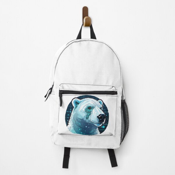 Item preview, Cyber Polar Bear // Polar Bear // Cool Animal // Cyber Animal // Future Animal Art // Animal Warrior // Animal Cute Art designed and sold by SMARTKIT DESIGNAGENCY.