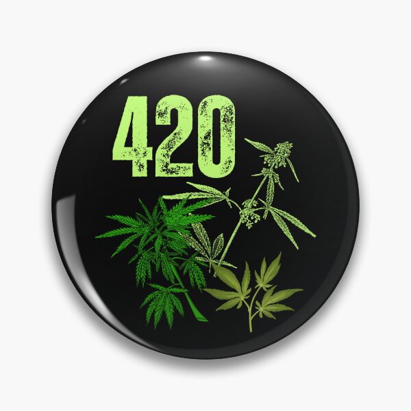 Artikelvorschau, Feiern Sie 420 Cannabis Marihuana Blätter Design entworfen und verkauft von EarthArtDesigns.