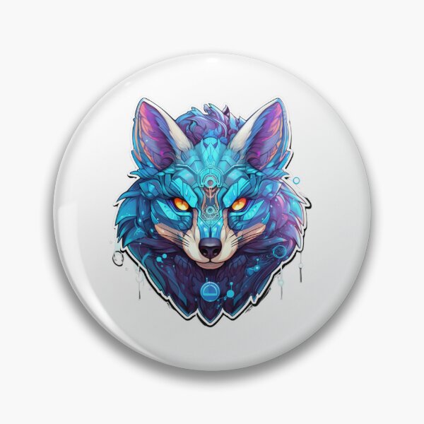 Artikelvorschau, Cyber-Polarfuchs // Polarfuchs // Cooles Tier // Cyber-Tier // Tierkunst der Zukunft // Tierkrieger // Niedliche Tierkunst entworfen und verkauft von SMARTKIT DESIGNAGENCY.
