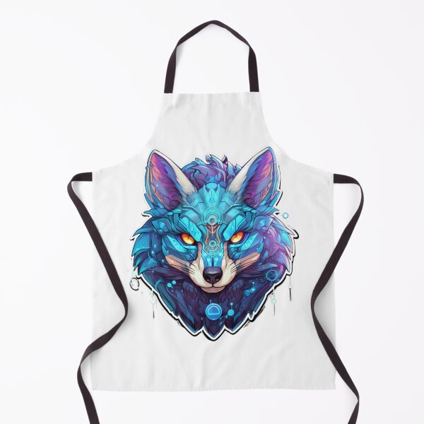 Item preview, Cyber Polar Fox // Polar Fox // Cool Animal // Cyber Animal // Future Animal Art // Animal Warrior // Animal Cute Art designed and sold by SMARTKIT DESIGNAGENCY.
