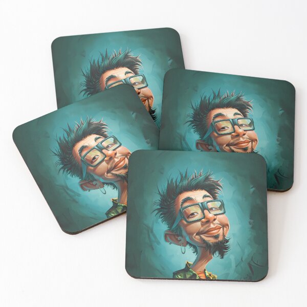 Item preview, Edgy Tech Savvy Caricature designed and sold by Paintit-black.