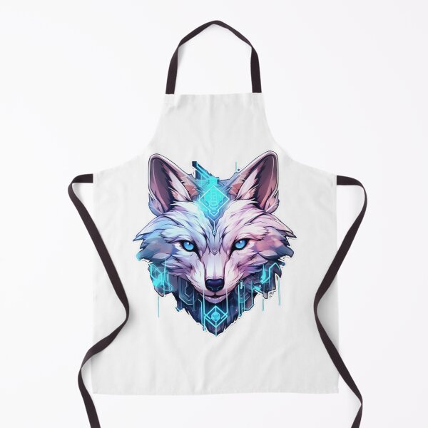 Item preview, Cyber Polar Fox // Polar Fox // Cool Animal // Cyber Animal // Future Animal Art // Animal Warrior // Animal Cute Art designed and sold by SMARTKIT DESIGNAGENCY.