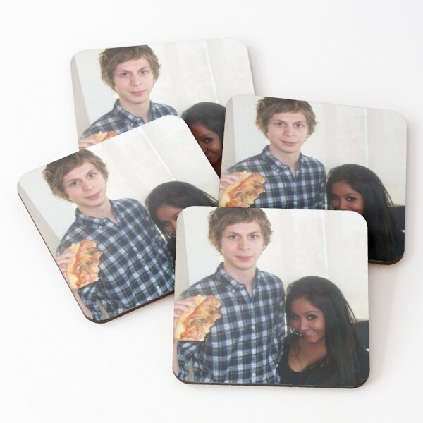 Item preview, michael cera holding a pizza next to snooki designed and sold by catalunar.