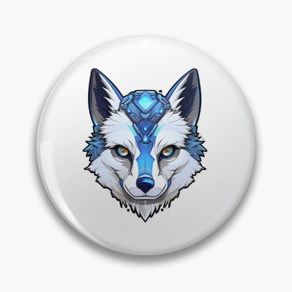 Artikelvorschau, Cyber-Polarfuchs // Polarfuchs // Cooles Tier // Cyber-Tier // Tierkunst der Zukunft // Tierkrieger // Niedliche Tierkunst entworfen und verkauft von SMARTKIT DESIGNAGENCY.