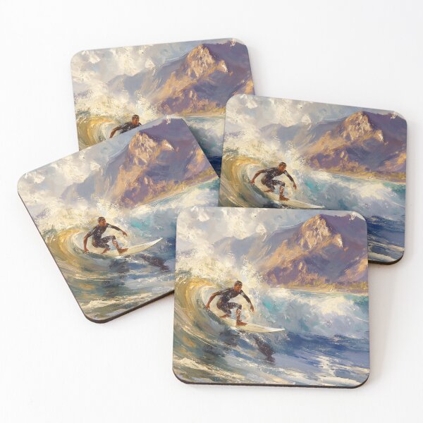 Item preview, Majestic Mountain Surf: The Coastal Ride designed and sold by Tsurfinculture.