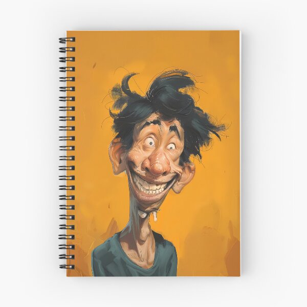 Item preview, Carefree Whirlwind of Joy Caricature designed and sold by Paintit-black.