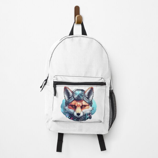 Item preview, Cyber Polar Fox // Polar Fox // Cool Animal // Cyber Animal // Future Animal Art // Animal Warrior // Animal Cute Art designed and sold by SMARTKIT DESIGNAGENCY.