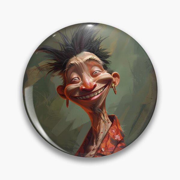 Item preview, Island Life Enthusiast Caricature designed and sold by Paintit-black.