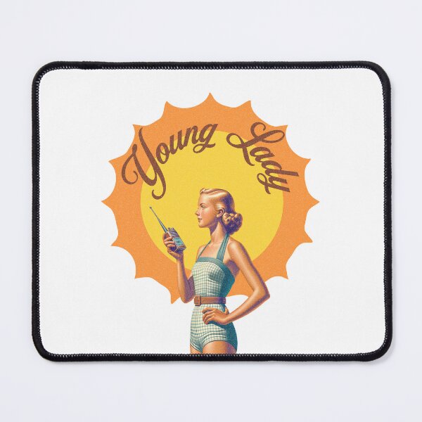 Item preview, Young Lady Amateur Radio Ham Radio Cool Gifts For Amateur Radio Lovers Radio Operator Amateur Radio Enthusiast Distressed Vintage designed and sold by Waves-of-Art.