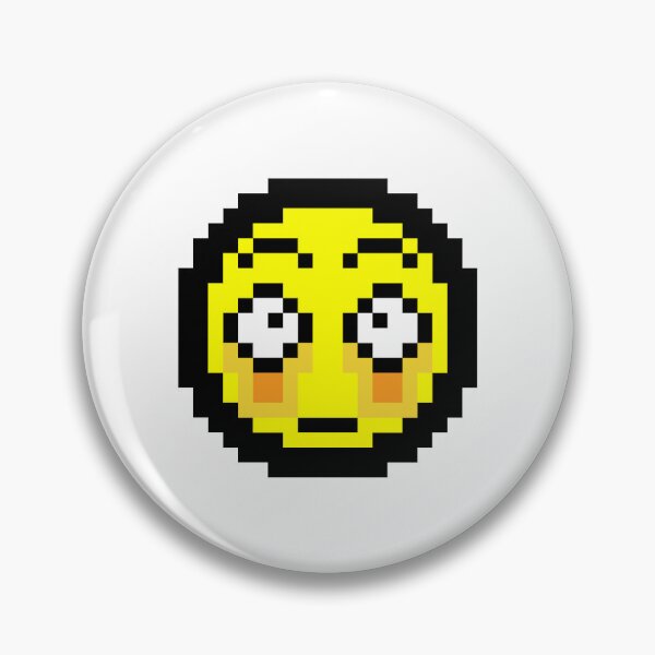 Item preview, Pixel art of Blushing Face designed and sold by Polux Design.
