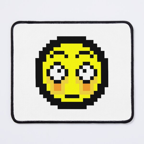 Item preview, Pixel art of Blushing Face designed and sold by Polux Design.