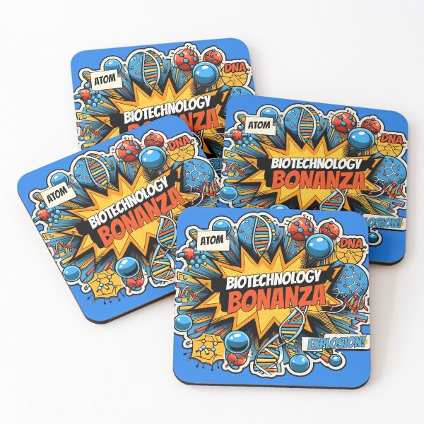 Item preview, Biotechnology Bonanza - DNA & Atoms Comic Explosion , Chemistry&fun designed and sold by Molecularmerch.