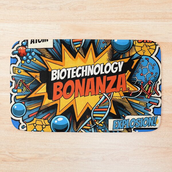 Item preview, Biotechnology Bonanza - DNA & Atoms Comic Explosion , Chemistry&fun designed and sold by Molecularmerch.