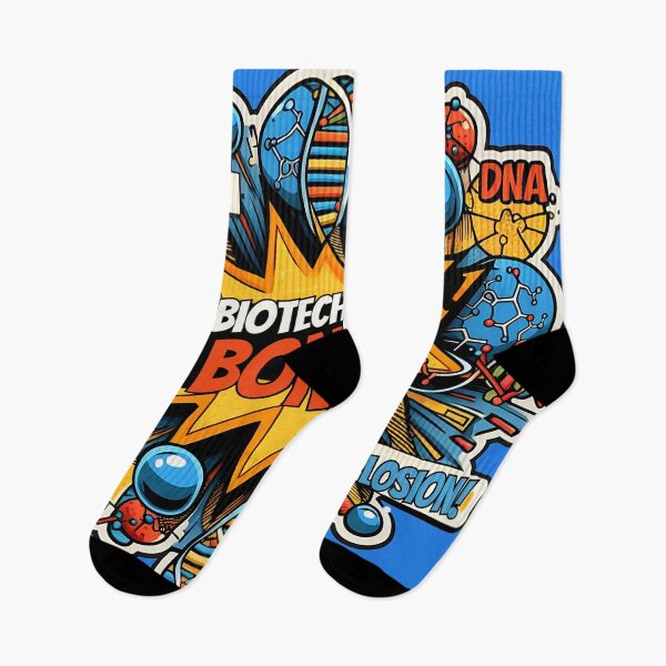Item preview, Biotechnology Bonanza - DNA & Atoms Comic Explosion , Chemistry&fun designed and sold by Molecularmerch.
