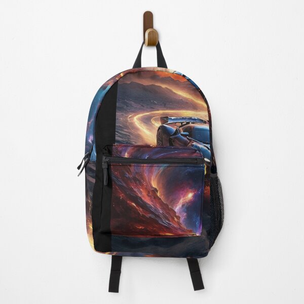 Item preview, Futuristic race cars blazing through the boundless expanse of a distant galaxy designed and sold by arjad3n.