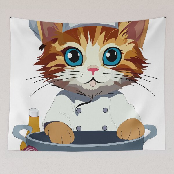 Item preview, Sous Chef Kitten designed and sold by lawsonlee.