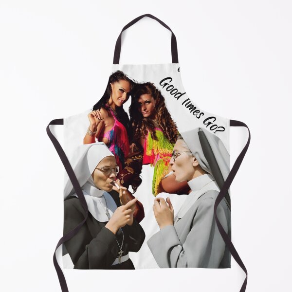 Item preview, Eclectic Pop Art Photograph of Nuns Smoking and Talking Pop Culture Clipart photo designed and sold by Wolvescreate.