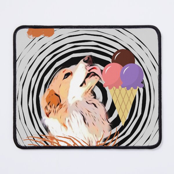 Item preview, Cute dog and ice cream designed and sold by MargoMalej.