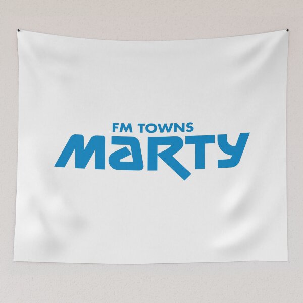 Item preview, FM Towns Marty (FM タウンズ マーティー) Logo designed and sold by RubenCRM.