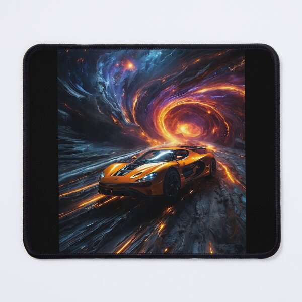 Item preview, Futuristic race cars blazing through the boundless expanse of a distant galaxy designed and sold by arjad3n.