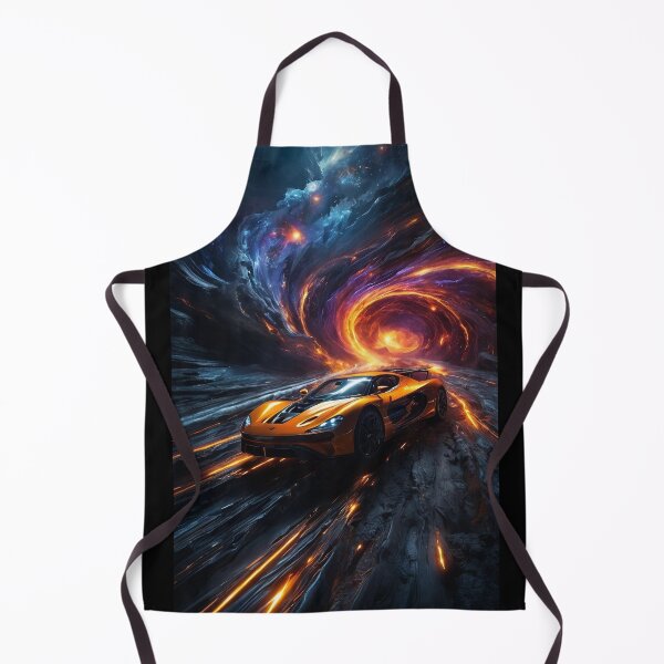 Item preview, Futuristic race cars blazing through the boundless expanse of a distant galaxy designed and sold by arjad3n.