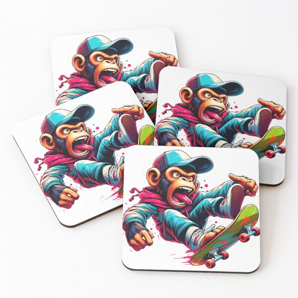 Item preview, cool monkey designed and sold by rajdigitalarts.