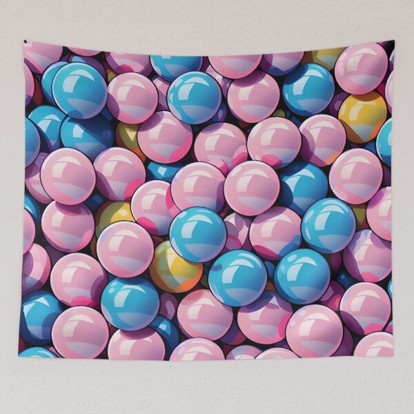 Item preview, Colorful Bubblegum Balls Pattern designed and sold by TheArtOfPat.