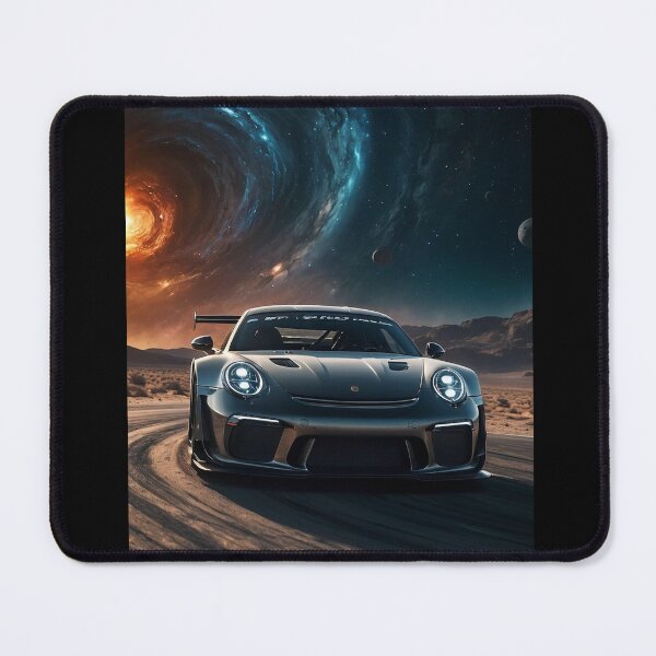 Item preview, Futuristic modern day GT3 race cars zooming through the cosmic expanse of a faraway galaxy designed and sold by arjad3n.