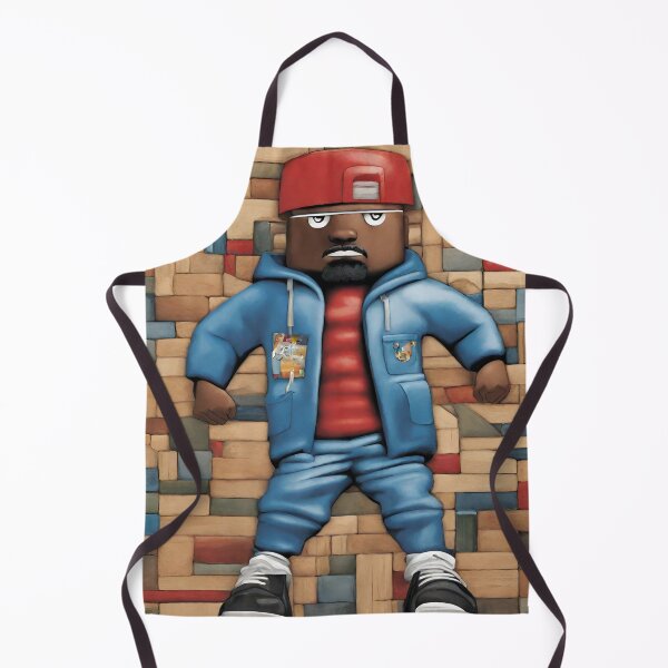 Item preview, Pop Art Portrait of Block Head Figure Urban Art Style Hip hop motif designed and sold by Wolvescreate.