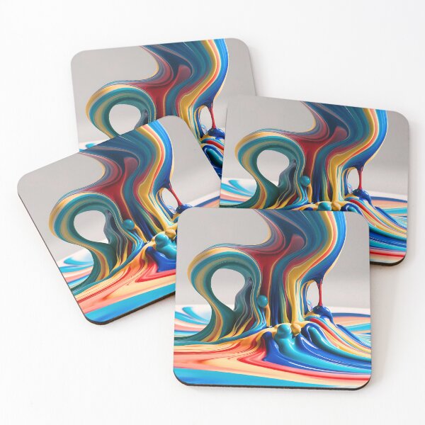 Item preview, Pouring Paint Art 3D designed and sold by Charlygood.