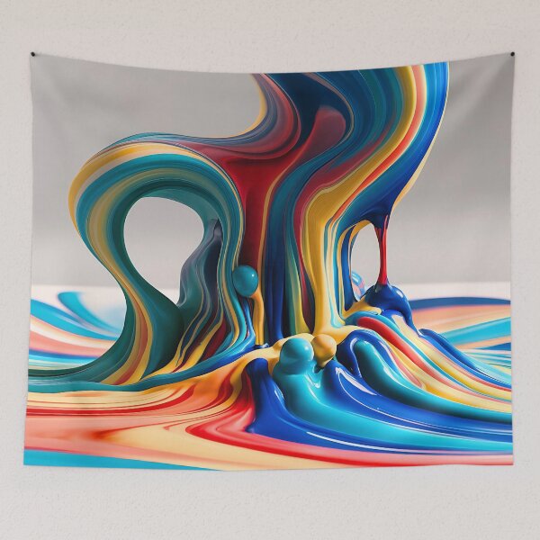 Item preview, Pouring Paint Art 3D designed and sold by Charlygood.