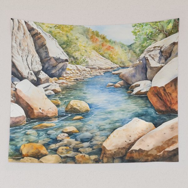 Item preview, Whispering Waters designed and sold by BeQuirky.