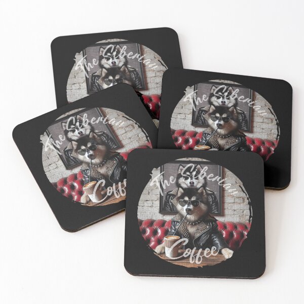 Item preview, The Siberian Coffe, Husky Rock Lover designed and sold by Animetal-Shop.