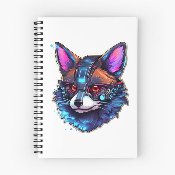 Item preview, Cyber Fox // Fox // Cool Animal // Cyber Animal // Future Animal Art // Animal Warrior // Animal Cute Art designed and sold by SMARTKIT  DESIGNAGENCY.