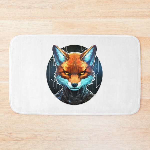 Item preview, Cyber Fox // Fox // Cool Animal // Cyber Animal // Future Animal Art // Animal Warrior // Animal Cute Art designed and sold by SMARTKIT  DESIGNAGENCY.