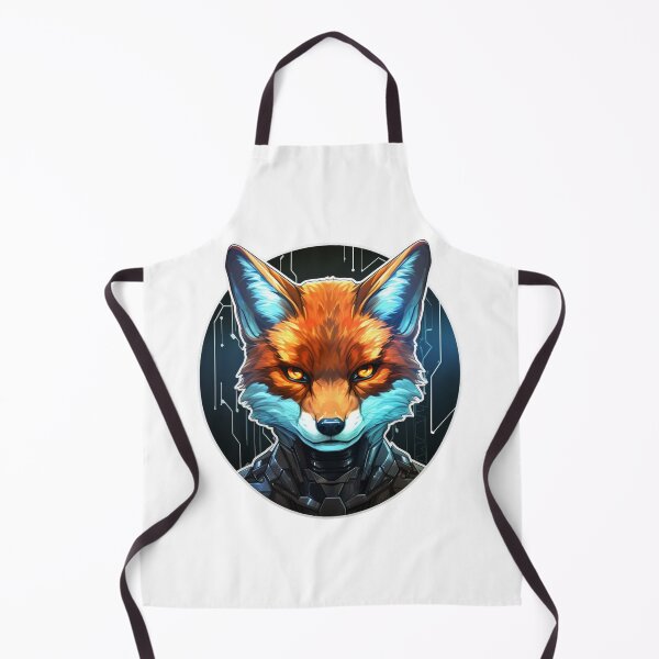 Item preview, Cyber Fox // Fox // Cool Animal // Cyber Animal // Future Animal Art // Animal Warrior // Animal Cute Art designed and sold by SMARTKIT DESIGNAGENCY.