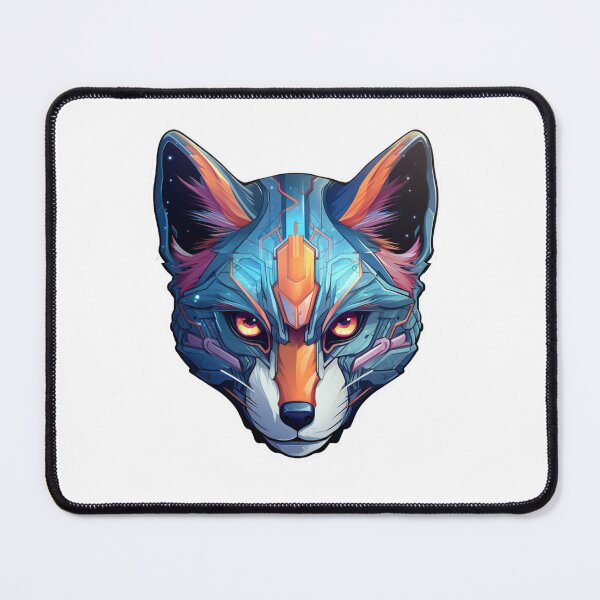 Item preview, Cyber Fox // Fox // Cool Animal // Cyber Animal // Future Animal Art // Animal Warrior // Animal Cute Art designed and sold by SMARTKIT  DESIGNAGENCY.
