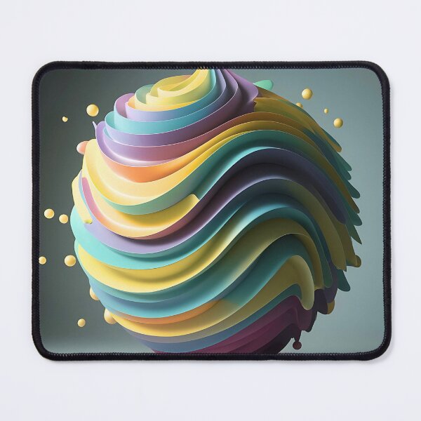 Item preview, Pouring Paint Art 3D designed and sold by Charlygood.