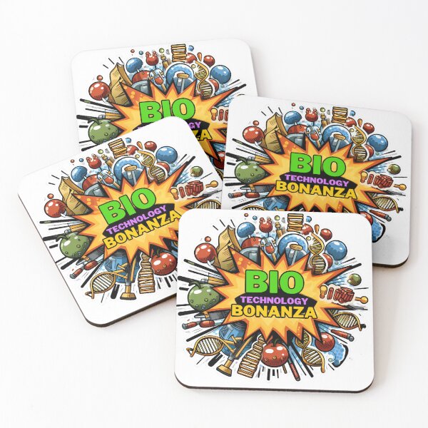 Item preview, Biotechnology Bonanza - DNA & Atoms Comic Explosion , Chemistry&fun designed and sold by Molecularmerch.