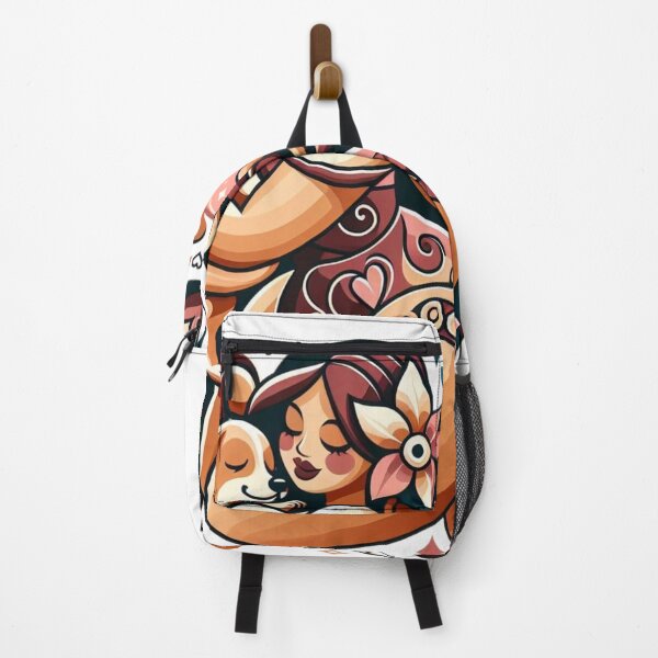 Item preview, The curvy woman cuddles with the dog | Abstracts | Love designed and sold by SpeckbarbiiArts.