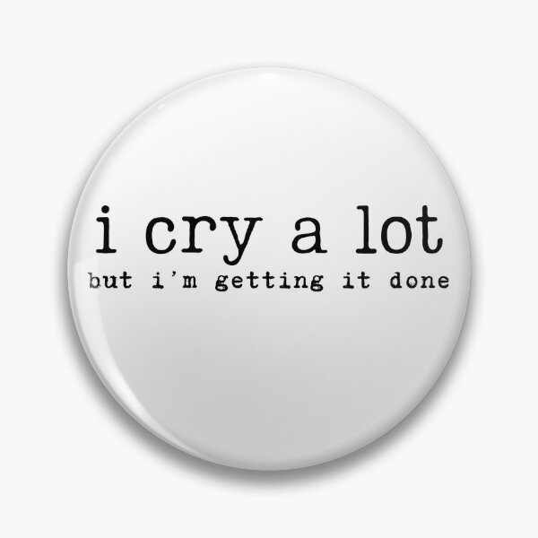 Item preview, i cry a lot but i'm getting it done, TTPD The Tortured Poets Department, Tay Swiftie Music Album Fan designed and sold by gillys.