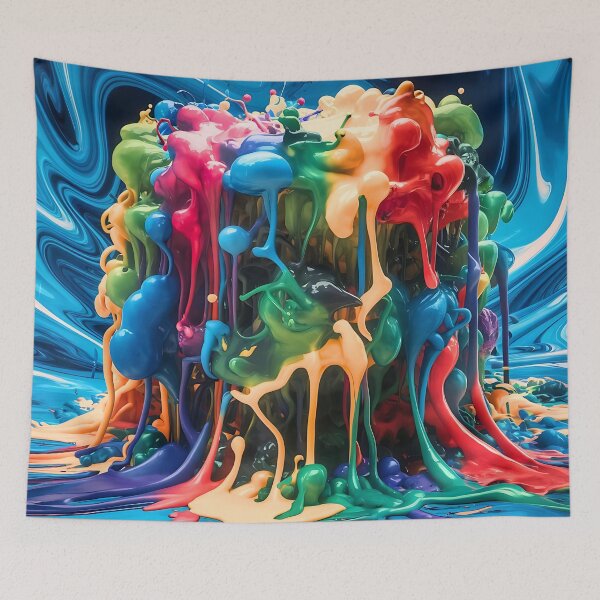 Item preview, Pouring Paint Art 3D designed and sold by Charlygood.