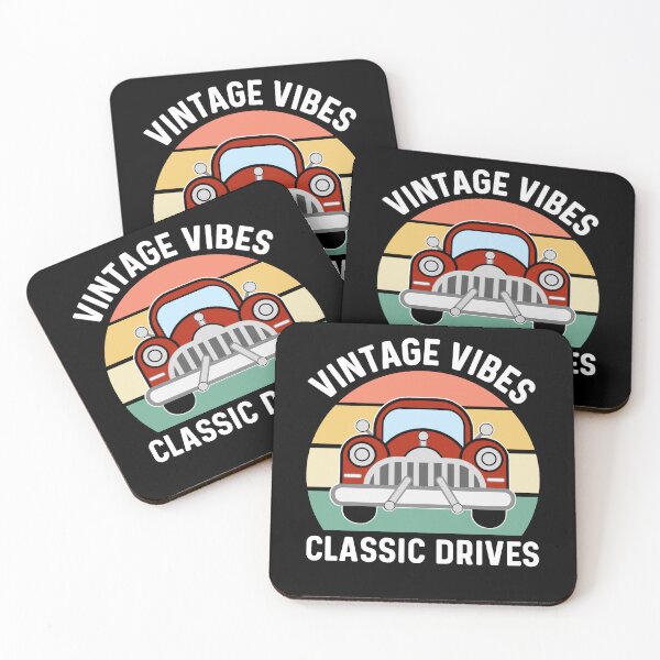 Item preview, Vintage Vibes Classic Drives, Old Red Car designed and sold by Sunserize Designs.
