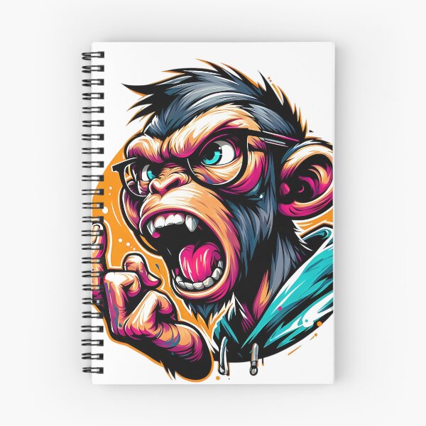 Item preview, angry monkey designed and sold by rajdigitalarts.
