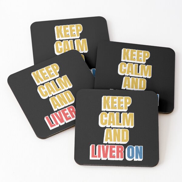 Item preview, Keep Calm And Liver On designed and sold by NinniSilver.